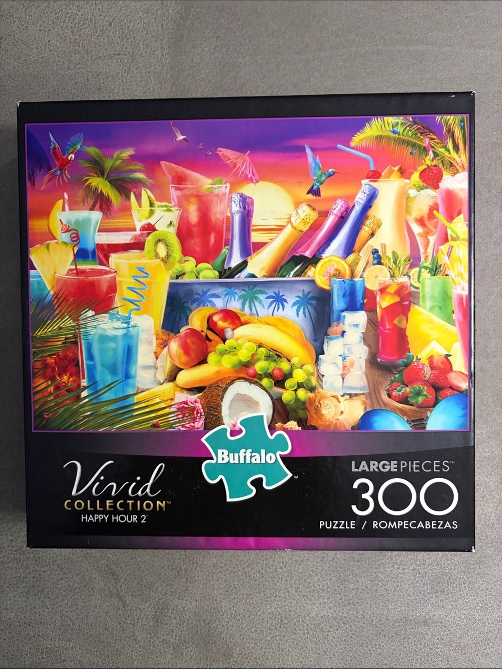 Buffalo Vivid Collection "Happy Hour 2" 300-Piece Puzzle - Multicolor